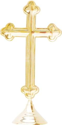 Brass Decorative Showpiece Cross Christmas Gift item - 6.3*3.7*12.5 inch (F486 D)