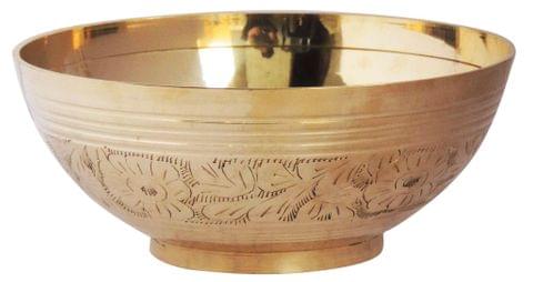 Pure Brass Bowl - 6.5*6.5*3 inch (Z277 E)