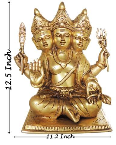 Brass Showpiece Murugan, Kartikeya God Idol Statue - 11.2*6.5*12.5 Inch (BS1587 F)