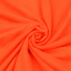 Orange Net Colour Fabric