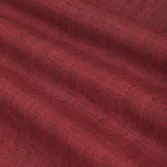 Wine Plain Mahi Silk Fabric
