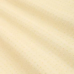 Frost White Geogette Sequin Sippi Embroidery Fabric