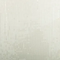 Pearl White Sequins Embroidery Georgette
