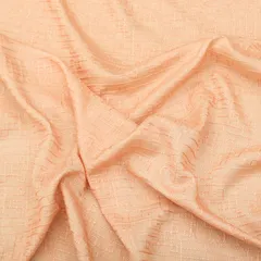 Blush Pink Threadwork Embroidery Nokia Silk Fabric