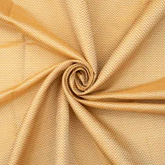 Beige Semi Brocade Fabric