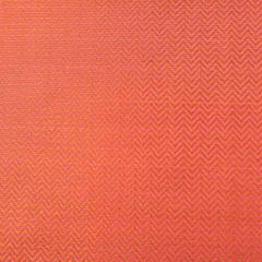 Pink Semi Brocade Stripe Pattern Fabric