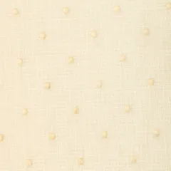 White Kota Cotton Threadwork Embroidery Fabric