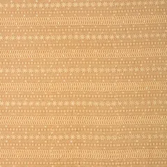 Peach Kora Silk Chanderi Embroidery Fabric