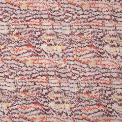 Electric Purple Lawn Print Fabric