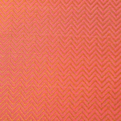 Pink Semi Brocade Stripe Pattern Fabric