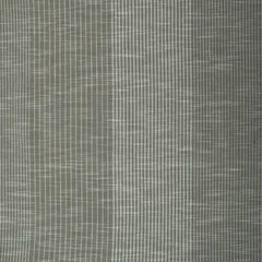 Smoke Gray Cotton Linen Stripe Pattern Print Fabric