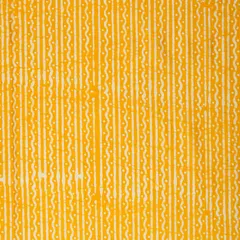 Summer Yellow Chanderi Batik Stripe Print Print