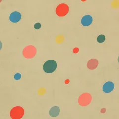 Ash Grey Polka Dot Print Georgette Fabric
