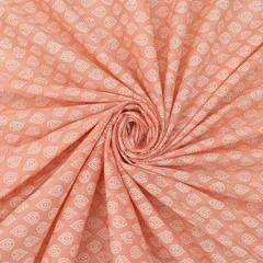 Blush Pink Lawn Floral Print Fabric