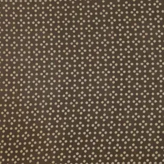 Steel Grey and White Dabu Print Cotton Fabric