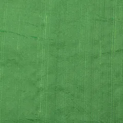 Green Raw Silk Fabric