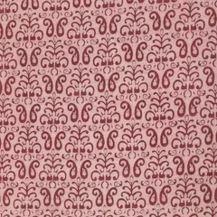 Bubblegum PInk Dabu Print Cotton Fabric