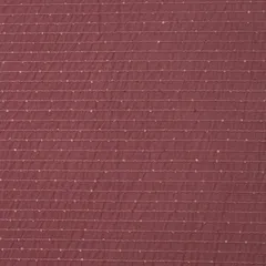 Mauve Cotton Sequence Embroidery Fabric
