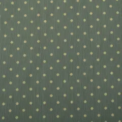 Ash Grey and White Dot Printed Chanderi Handloom