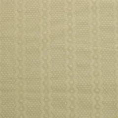 Off White Chanderi Jacquard Fabric