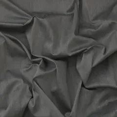 Steel Grey Plain Cotton Fabric