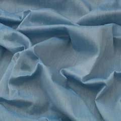 Baby Blue Plain Cotton Fabric
