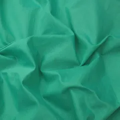 Turquoise Blue Plain Cotton Fabric
