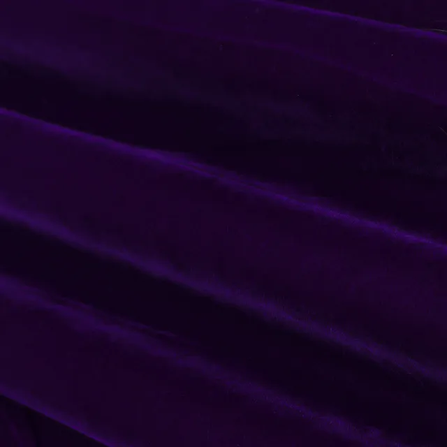 Midnight Purple Micro Velvet Fabric