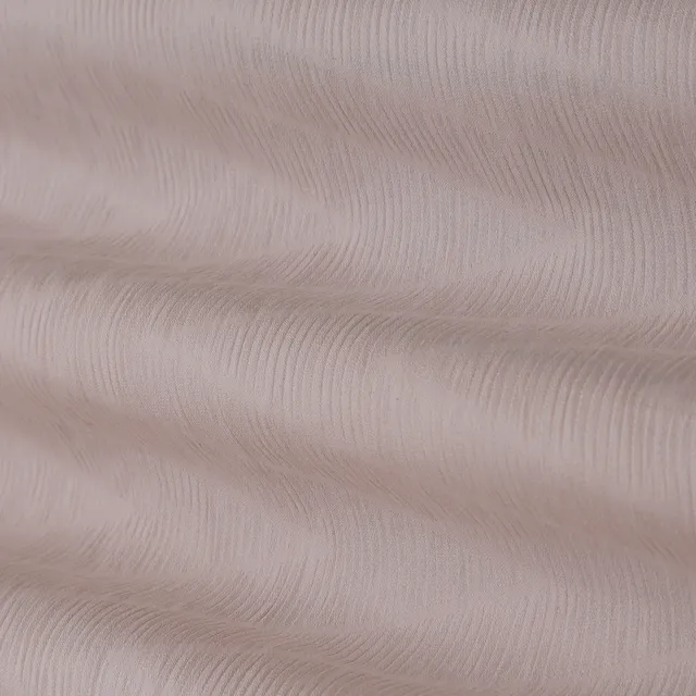 Blush Pink Plain Georgette Crush Fabric