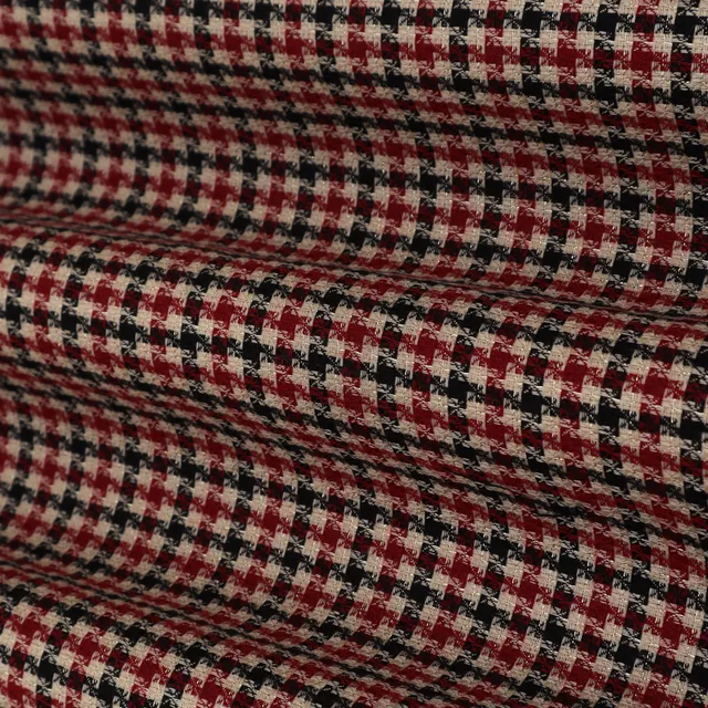 Brown Multicoloured Print Heavy Woolen Fabric