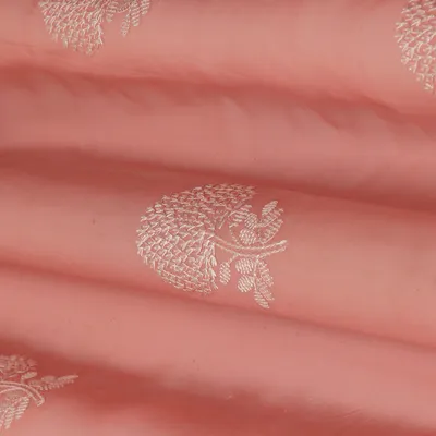 Baby Pink Organza Embroidery