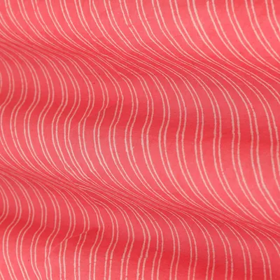 Pink Mulmul Print
