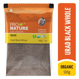 Organic Urad Black Whole 500g