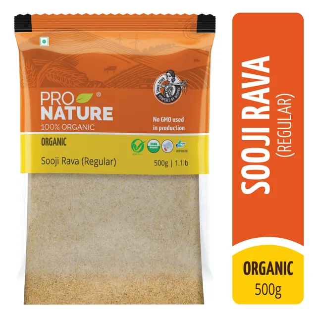 Organic Sooji / Rava (Regular)500g