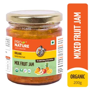 Organic Mix Fruit Jam 200g