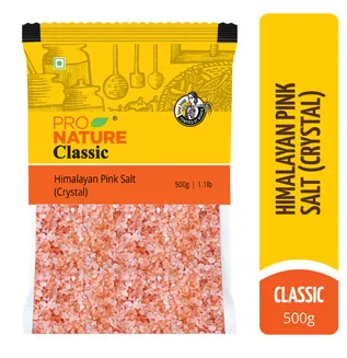 Classic Himalayan Pink Salt Crystals 500g