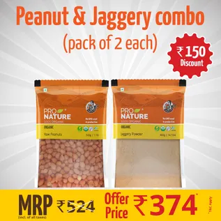 Jaggery Peanut Combo (Pack of 2 each)