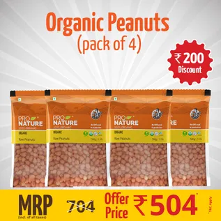 Peanuts 500g (Pack of 4)