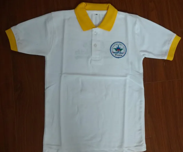 Samsidh T Shirt  - Yellow Collar