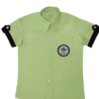 Whitefileds Pista Green Shirt Zee School