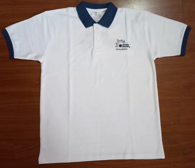 Aurinko Academy Uniform White T Shirt - Grade 9 to Grade 12