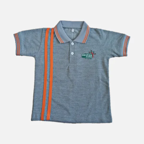 Glentree T-Shirt - Orange Piping