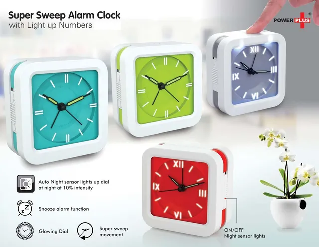 Super Sweep Alarm Clock With Light Up Numbers