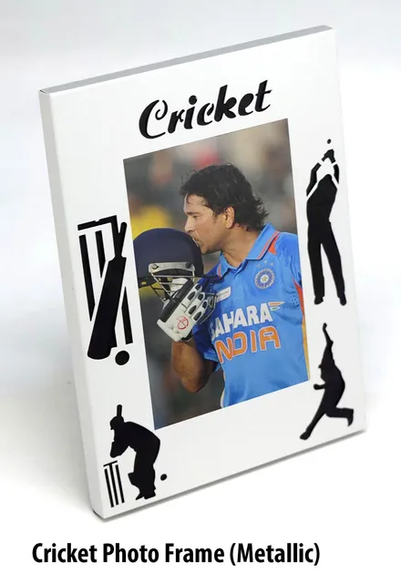 CRICKET PHOTO FRAME (METAL)