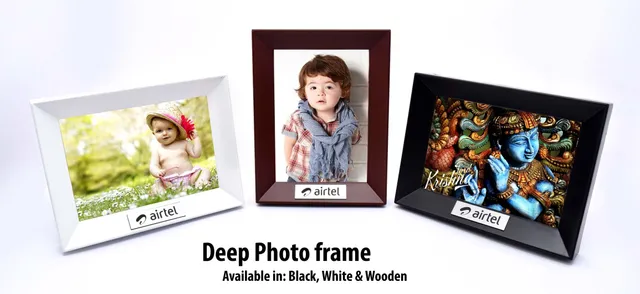 Deep Photo Frame (With Metal Plate)