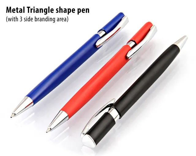 Metal Triangle Shape Pen