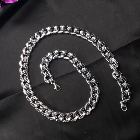 Waterproof Silver Link Mask Chains