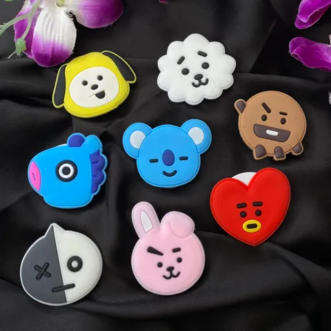 BT21 3D Silicone Pop Sockets