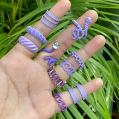 Lavender Rings