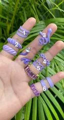 Lavender Rings